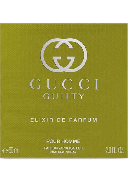 Guilty Elixir De Parfüm Pour Homme 60 ml