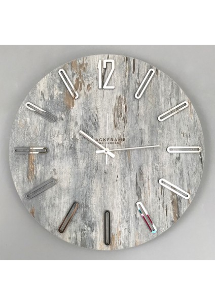 - New Modern Style - Lidya & Gümüş - 45CM Duvar Saati