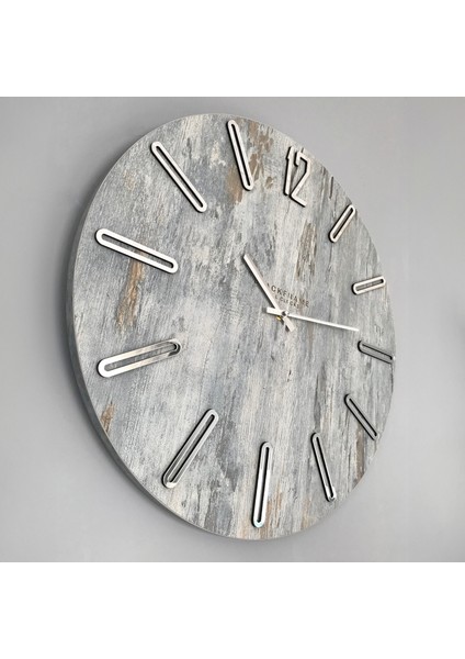 - New Modern Style - Lidya & Gümüş - 45CM Duvar Saati