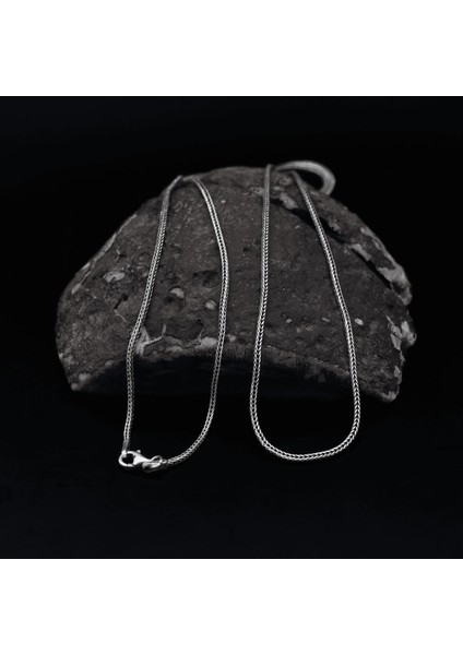 Gümüş Tilkikuyruğu Zincir 925 Ayar Gümüş 1 mm modelleri