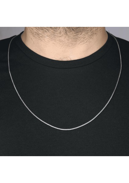 Gümüş Tilkikuyruğu Zincir 925 Ayar Gümüş 1 mm indirimleri