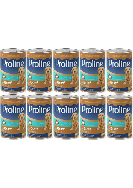 Pro Line Proline Dana Etli Yetişkin Köpek Konservesi 400 gr