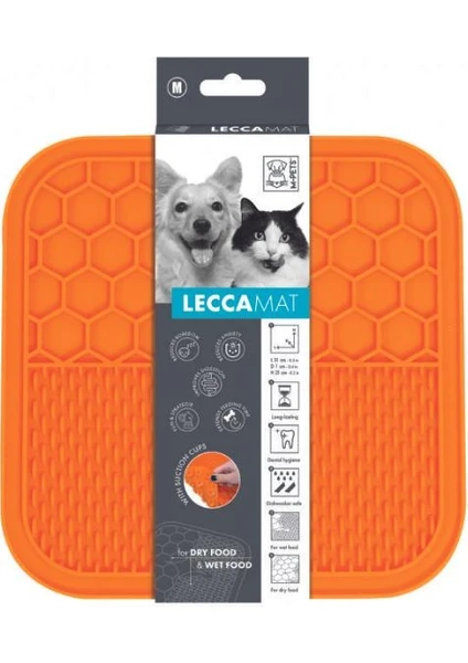 M-Pets Lecca Turuncu Mama Matı Medium