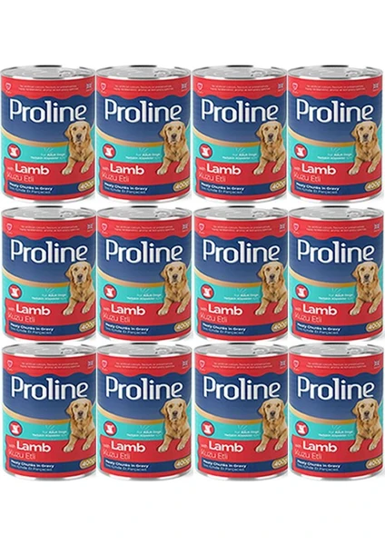 Pro Line Proline Kuzu Etli Yetişkin Köpek Konservesi 400 gr