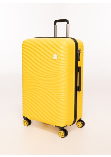 Nasa U.s Sarı Unisex Büyük Boy Çekçekli Sert Valiz Sahara fiyatları