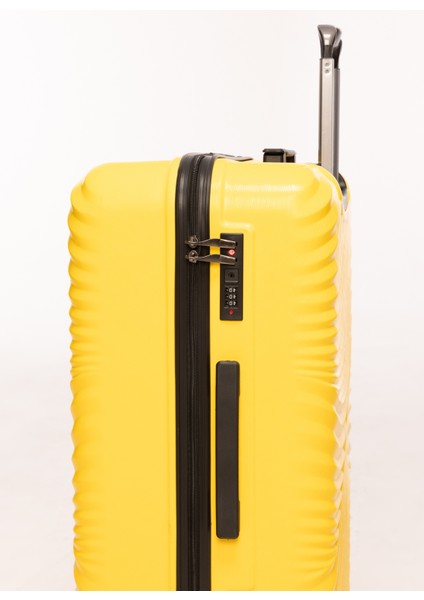 Nasa U.s Sarı Unisex Büyük Boy Çekçekli Sert Valiz Sahara fırsatları