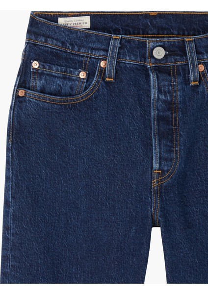 501® Original Crop Jean Pantolon - Salsa Stonewash - Indigo