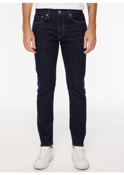 Levi's Normal Bel Slim Tapered Koyu Lacivert Erkek Denim Pantolon 512T Slım Taper Ama Premıum Indıgo