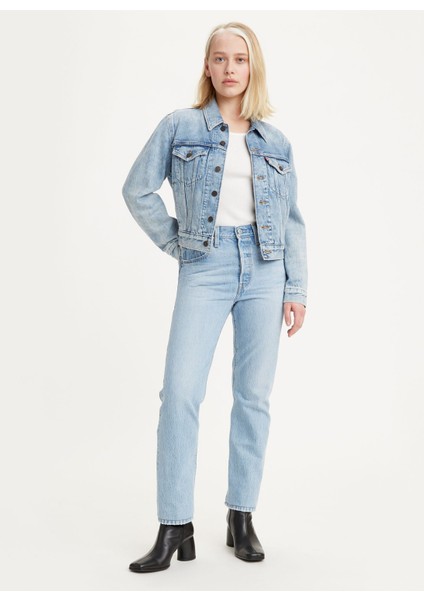 501® Levi's® Original Kadın Jean Pantolon - Luxor Last - Light Blue