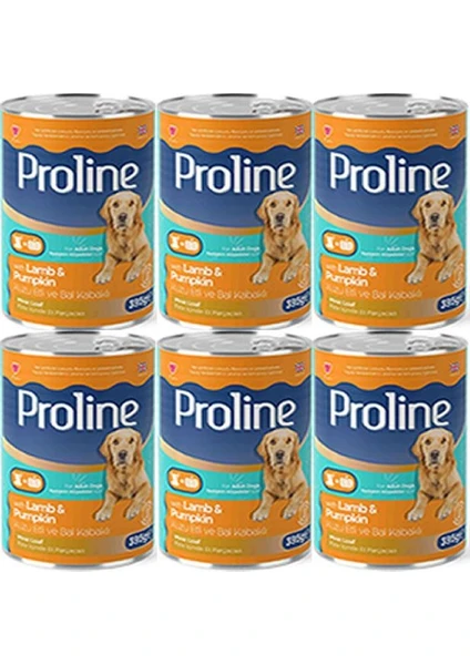 Pro Line Proline Kuzu Etli ve Bal Kabaklı Yetişkin Köpek Konservesi 395 gr