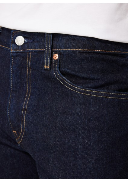 Levi's Normal Bel Slim Tapered Koyu Lacivert Erkek Denim Pantolon 512T Slım Taper Ama Premıum Indıgo