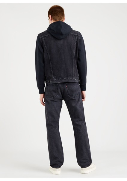 Levi's Siyah Erkek Denim Ceket A0632-0001_HYBRID Hoodıe V Trucker fırsatları