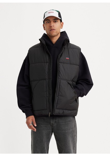 Levi's Siyah Erkek Mont A5645-0000_SUNSET Vest Jet Black