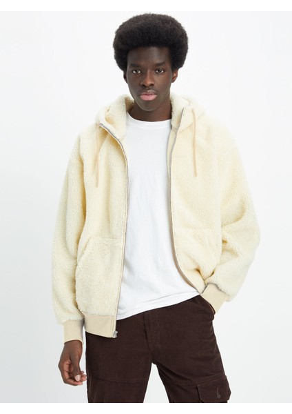 Frosty Sherpa Zip Up Sweatshirt