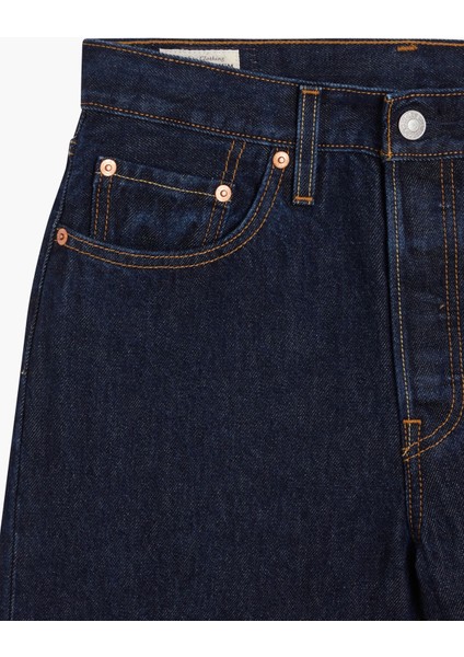 Levi's Koyu Mavi Kadın Normal Belli Regular Fit Denim Pantolon A7742-0000