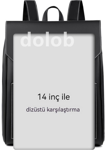 Avrupa ve Amerikan Tarzı Retro Pu Yumuşak Deri Sırt Büyük Kapasiteli Sırt Seyahat Bilgisayar Erkek Çanta (Yurt Dışından) fırsatları