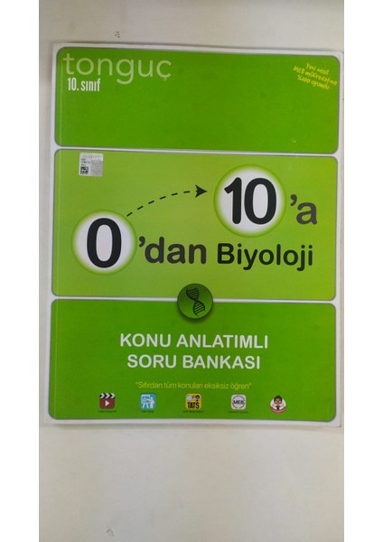 10. Sınıf 0’dan 10’a Biyoloji Konu Anlatımlı Soru Bankası