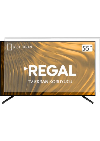 Regal 55R66QA11 Ekran Koruyucu - Regal 55" Inç QLED 139 Ekran Koruma Paneli fiyatları