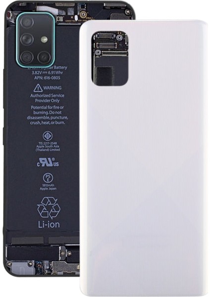 Samsung Galaxy A71 Uyumlu Arka Pil Batarya Kapağı SM-A715F