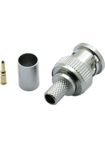 30 Adet Bnc Erkek Sıkma Konnektörü Cctv Sistemi Için Dişi Bağlantı Konnektörü Bnc Rg6 (Yurt Dışından) fiyatları