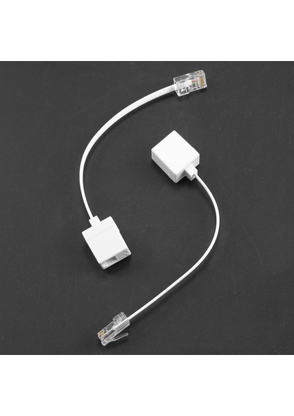 Soket 8P4C / RJ45 Erkek RJ11 6P4C - Dişi M / F Adaptör Telefon Ethernet (Yurt Dışından)