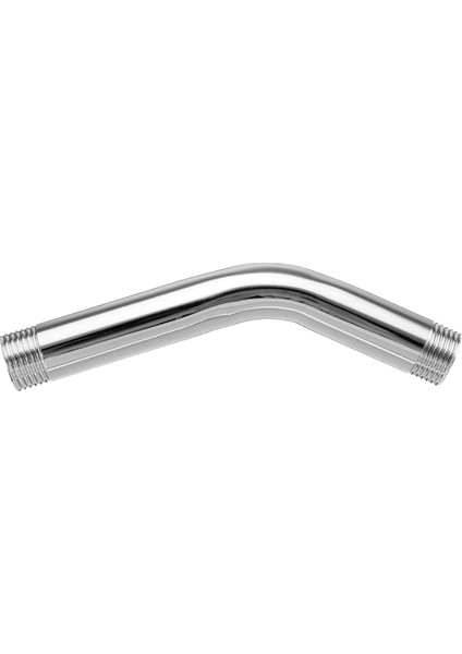 G1/2 Inç 15 cm Duvara Monte Paslanmaz Çelik Duş Başlığı Uzatma Açılı Duş Kolu Ekstra Boru (Yurt Dışından)