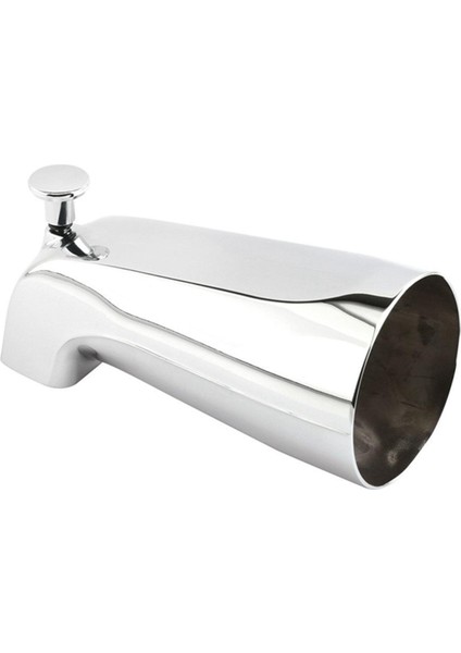 Parça Duvara Monte Küvet Musluk Gümüş Çinko Alaşım Pull-Up Underspout Küvet Musluk (Yurt Dışından)