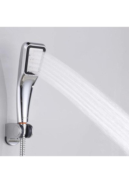 Lala 300 Minik Delikli Hidrofor Tasarruflu Kare Duş Başlığı Banyo El Duşu (Yurt Dışından)