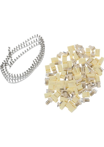 50 Adet KF2510-3P 2,54 mm Başlık 3 Pimli Konnektör Sıkmalı Terminal Muhafazası (Yurt Dışından)