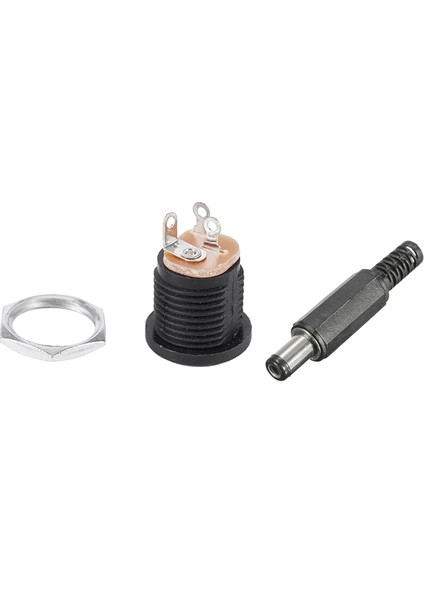 10 Adet 5.5x2.1mm Erkek Lehim Dc Ucu Fiş Jakı Düz Konnektörler Dc Kaynağı LED Işıkları Anahtarı Siyah ve 10 Adet 3-Terminal Lehimleme Dişi Jack Dc Soket (Yurt Dışından) modelleri