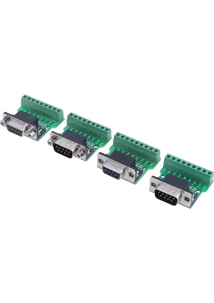D-Sub 9pin Lehimsiz Konnektörler Db9 RS232 Seriden Terminale Adaptör (Yurt Dışından) indirimleri