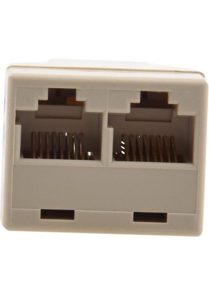 RJ45 Cat 5 6 Lan Ethernet Ayırıcı Konnektör Adaptörü Pc (Yurt Dışından)