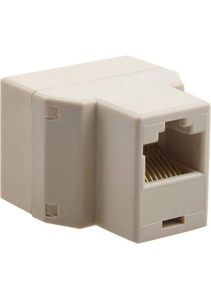 RJ45 Cat 5 6 Lan Ethernet Ayırıcı Konnektör Adaptörü Pc (Yurt Dışından)
