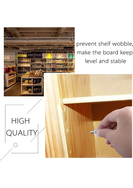 100 Adet Temizle Raf Destek Mandalları-5 mm Dolap Raf Klipleri, Raf Tutucu Pimleri Braketi Çelik Pim Dolap Mobilya Için (Yurt Dışından) indirimleri