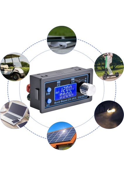 Dc Dc Değişken Voltaj Regülatörü Aksesuarları Parçaları cc Cv 0.5-30V 4A 5V 6V 12V 24V Düzenlenmiş Laboratuvar LCD Ekran (Yurt Dışından)