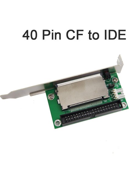 40 Pin Cf'den Ide Kompakt Flash Kart Adaptörüne Önyüklenebilir Ide Dönüştürücü Kartı (Yurt Dışından)