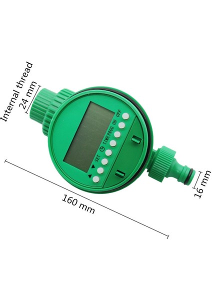 Dijital Ekran Sulama Zamanlayıcı Bahçe Sulama Zamanlayıcı Elektronik LCD Su Kontrol Vanası Tarım Araçları 1 Adet (Yurt Dışından)