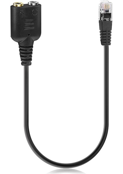 Çift 3,5 mm Ses Jakı Dişi - Erkek Rj9 Fiş Adaptörü Dönüştürücü Kablo Pc Kulaklığı (Yurt Dışından) modelleri