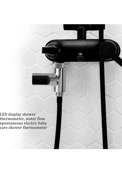 LED Ekranlı Duş Termometresi, Bebek Için Kendi Kendini Üreten Elektrik (Yurt Dışından) fiyatları