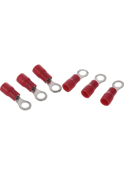 20 Adet Yalıtımlı Sıkma Halkası Terminali Tel Konnektörü 22-16AWG M5 ve M8 (Yurt Dışından)