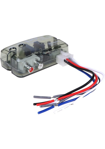 Auto Car Ses Dönüştürücü 12V Rca Stereo Yüksekten Alçak'a Ayarlanabilir Dönüştürücü Adaptör (Yurt Dışından)
