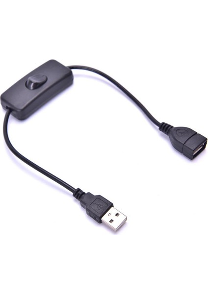 28 cm USB Kablosu, USB Lamba USB Fan Için Açma/kapama Kablosu Uzatma Geçişi (Yurt Dışından)