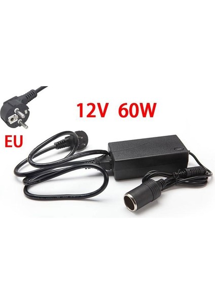 60W Ac 100V-240V 100V 220V Dc 12V Araç Çakmak Ac/dc Güç Dönüştürücü Adaptör Invertör Dc Güç Kaynağı Trafo Ab Tak (Yurt Dışından)