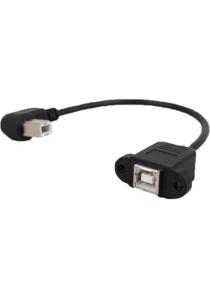Adet Sağ Açı USB Tip B Erkek USB B Dişi Yazıcı Paneline Montaj (Yurt Dışından) fırsatları