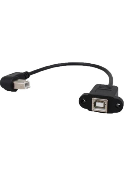 Adet Sağ Açı USB Tip B Erkek USB B Dişi Yazıcı Paneline Montaj (Yurt Dışından) indirimleri