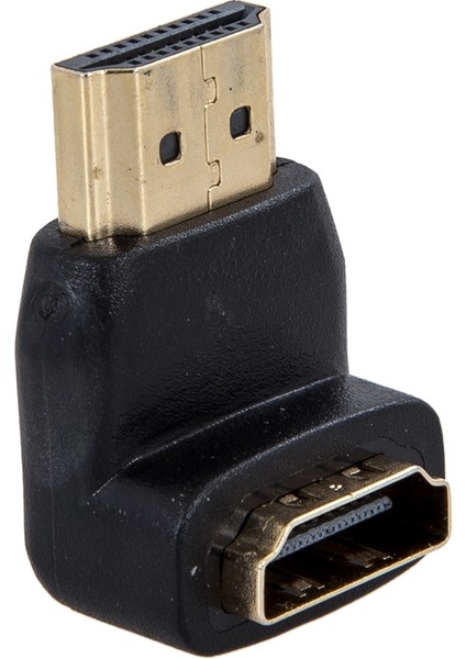 HDMI Dik Açı Erkek - Dişi Adaptör (Yurt Dışından)