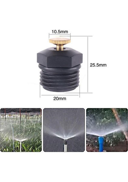10 Adet Konu Bahçe Sprinkler Plastik Çim Sulama Yağmurlama Kafa Püskürtücüler Podazz (Yurt Dışından)