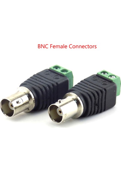 [ayak Koltuk] 1 Adet Bnc Erkek Dişi Konnektör Koaksiyel Cat5 - Bnc Dişi Fiş 12 V Dc Erkek Konnektör LED Şerit Işıklar Için Cctv Kamera Aksesuarları (Yurt Dışından)