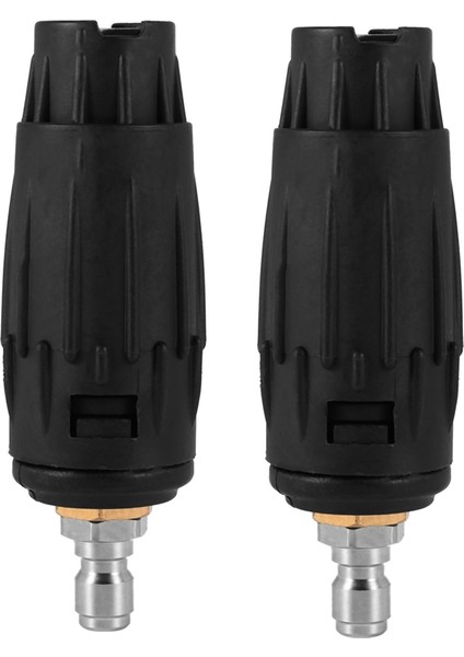 2x Ayarlanabilir Basınçlı Yıkama Memesi Ipuçları, 1/4 Inç Hızlı Bağlantı Fişi (Yurt Dışından) fırsatları