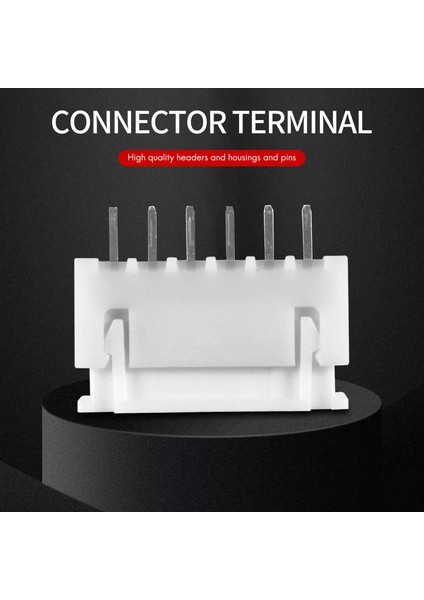 460 Adet 2.54MM Jst-Xh Kiti, 2.54MM Dişi Pin ve 2/3/4/5/6 Pin Fişli (Yurt Dışından)